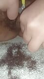 Remove My pussy hair with Scissor snapshot 9