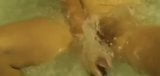 Horny Asian Granny Fucks her Cunt in the Hot Tub snapshot 16