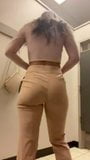 Sexy masturbating in fitting room snapshot 2