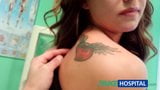 FakeHospital Teen model cums for tattoo removal doctor enjoy snapshot 6