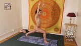Nacktes Yoga - nacktes Mädchen voll frontal 2 snapshot 19