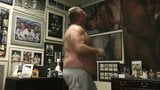 Stu naked working out. No quit in this fat boy. snapshot 1