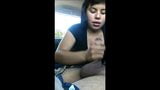 Quick handjob in a car by a desi hot babe snapshot 2