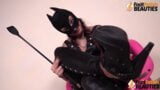 Barefoot Masked Italian dominatrix humiliates your small penis snapshot 6