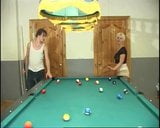 Russian Blonde Milf Fucked On The Billiard Table snapshot 1