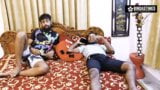 Desi chocolaty Bhabhi Fucks again with Two Black Boys (Hindi Audio) snapshot 3