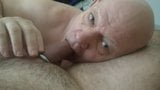 Lovely bald grandpa worships cock (5) snapshot 5