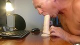 suck and lick cum from big cock by dirtyoldman100001 snapshot 2