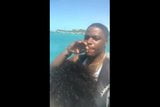 Bajan girl giving head on jet ski snapshot 1