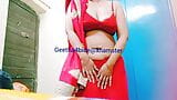 Geetha masturbating and rubbing her pussy with hot audio in telugu snapshot 3