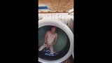 exhibitionist jacuzzi jerking edging  sexshow cumshot snapshot 3