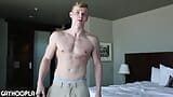 Blonde Stud Kane Bryant Jerks His Cock snapshot 3