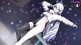 Kiana en traje de carreras - Baile sexy (HENTAI 3D) snapshot 7