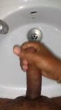 Indian boy masturbating with big cum loads, masturbation in bathroom and cum out in hand washroom snapshot 7