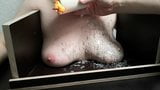 The tit torture device - extrem hot candle wax Part 1 snapshot 9