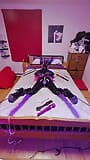 Sissy Maid left to Struggle in Bondage While Mistress has Bath and Gets Ready snapshot 1