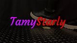 Fullweight Cock Trample & Bootjob in Leather Boots with TamyStarly - Ballbusting CBT snapshot 1