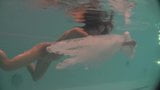 Outdoor swimming pool teen Natalia Kupalka snapshot 14