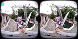 Vr conk genshin impact keqing una sexy parodia de cosplay adolescente con Lulu Chu en vr porno snapshot 2