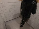 Svenja sucks stranger cock on motorway restroom snapshot 2