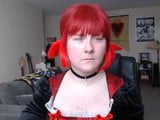 Redhead Vampire Sissy Cumshow snapshot 4