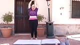 Auntjudys - 52yo Busty Mature BBW Melody's Hot Yoga Workout snapshot 1