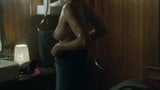 Riley Keough - 'The Lodge' - nude shower wet tits drying off snapshot 8