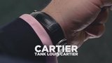 Cartier Tank Americaine in Steel Wrist Rotation snapshot 1