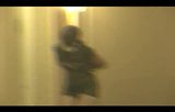 Tied Slave helpless in hotel hallway snapshot 6