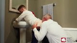 Mature gay rimms and fist fucks young handsome homosexual snapshot 6