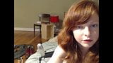 Redhead trying to twerk snapshot 6