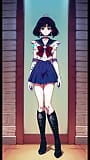 AI wygenerował Sailor Saturn snapshot 1