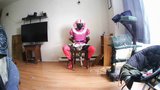 Sissy Slut Chair Self Bondage snapshot 12