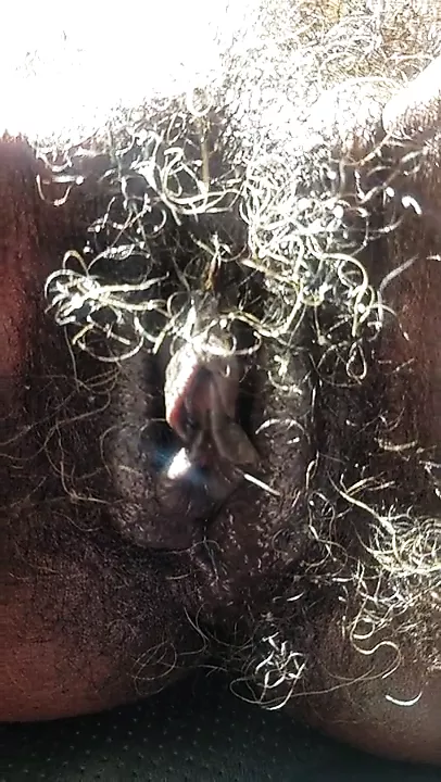 Granny Hairy Pussy Black - 77-year-old hairy black bush | xHamster