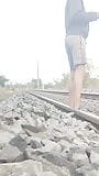 Masterbation on railway track snapshot 2