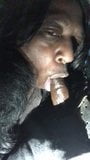 CD Kim sucking black dick cock snapshot 3