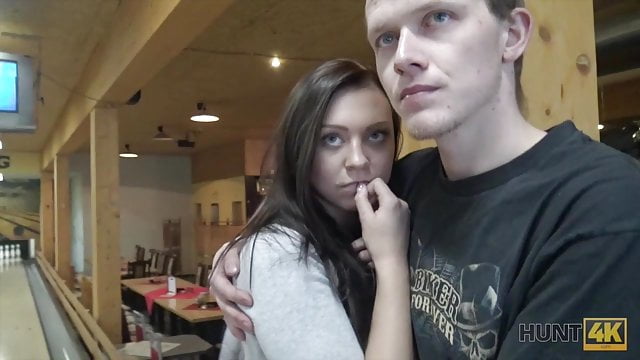 Man satisfies gorgeous woman while jealous spouse watches on the sidelines