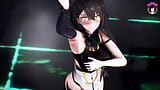 厚いセックスアンドロイド - ホットダンス+段階的な脱衣(3D HENTAI) snapshot 5