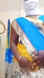 Tamil Aunty Dirty Talk Showing Boobs and Pussy snapshot 1