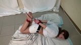 Alexa Hogtie mit rotem Seil snapshot 10