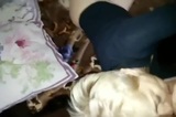 Une belle-mère russe blonde suce une jeune bite snapshot 1