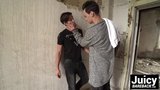 Horny naughty twinks Pavel and Pavez bang in abandoned house snapshot 1