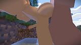 Minecraft schwuler Sex - Typ nimmt Schwanz von Steve snapshot 4