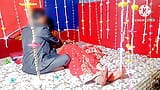 Real village wedding night, Indian newly married bride's first time hardcore sex HQ XDESI. snapshot 5