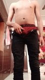 Indian slim boy showing ass and moaning snapshot 1