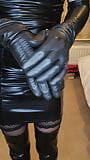 Mistress JessicaXD in her Leather Boots & Gloves snapshot 5