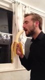 Swallowing a banana snapshot 3