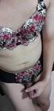 Asian CD Stephy in oriental dress and black lingerie Part 2 snapshot 1