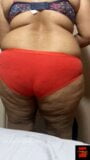 Indian wife changing dress snapshot 4