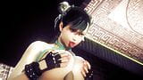 Chun lee cow girl pov: parodia de street fighter snapshot 1